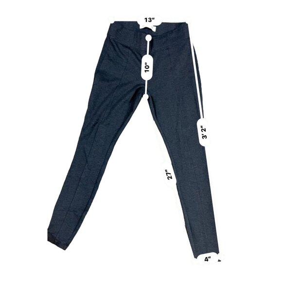 (5 for $25) Stevie High-Waisted Skinny Ankle Pants in Charcoal Gray Size Medium - Picture 7 of 7